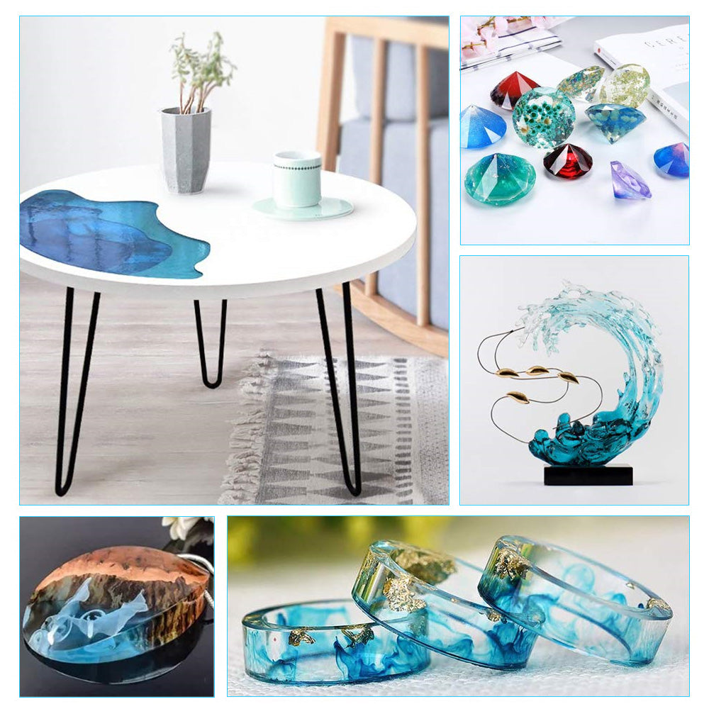 1 Gallon Resin River Tables Mold Castings Clear Epoxy Resin - China Epoxy  Resin for Tables, River Tables Epoxy